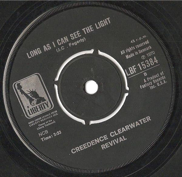Creedence Clearwater Revival : Lookin' Out My Back Door / Long As I Can See The Light (7", Single, RP)