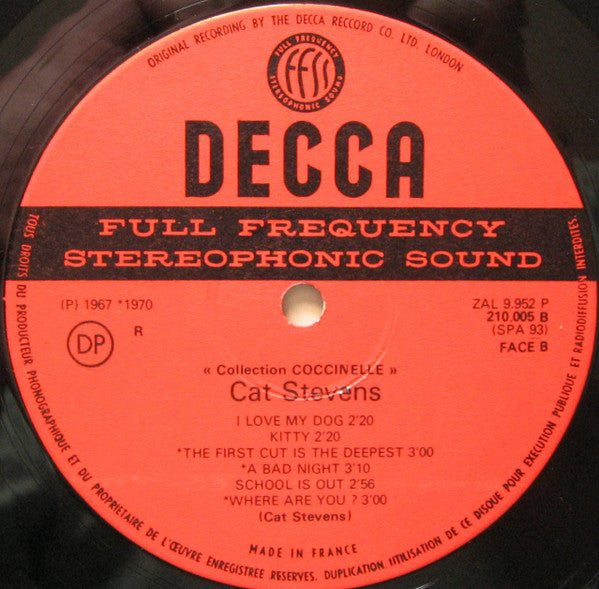 Cat Stevens : Cat Stevens (LP, Comp)