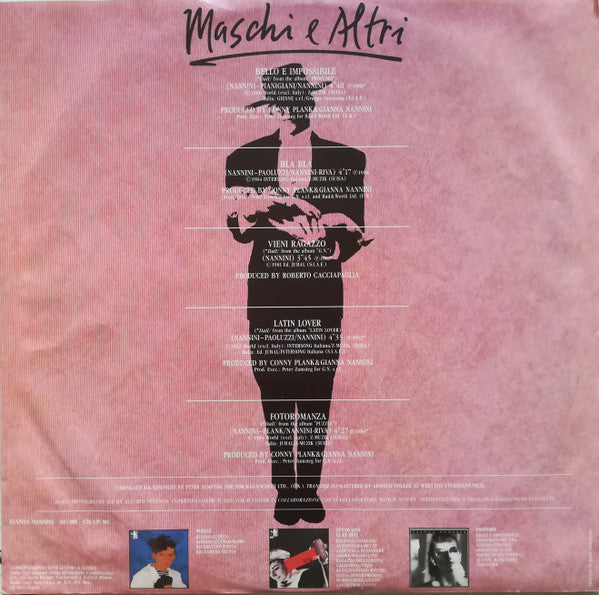 Gianna Nannini : Maschi E Altri (LP, Comp)
