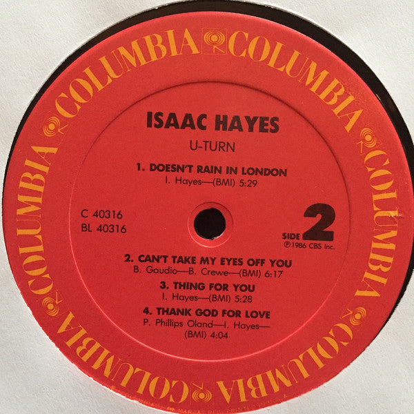 Isaac Hayes : U-Turn (LP, Album)