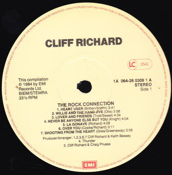 Cliff Richard : The Rock Connection (LP, Comp)