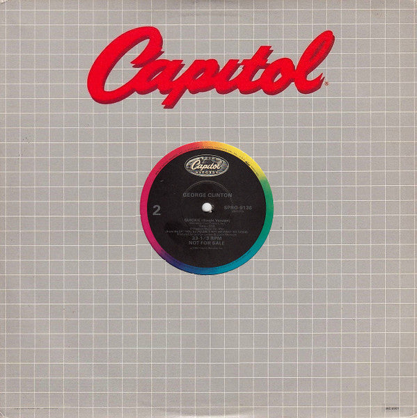 George Clinton : Quickie (12", Single, Promo)