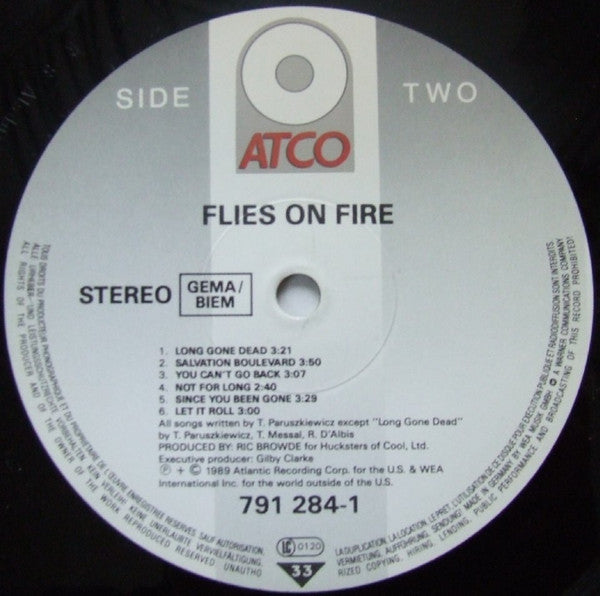 Flies On Fire : Flies On Fire (LP, Album)