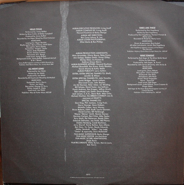 Various : Urban Cowboy (Original Motion Picture Soundtrack) (2xLP, Album, Comp, Gat)