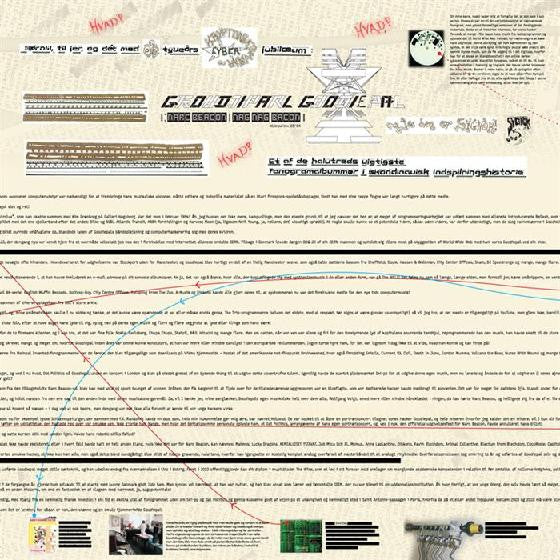 Goodiepal : Narc Beacon Nag Nag Bacon (2xLP, S/Sided, Album, Etch, Ltd, Pic, RE)