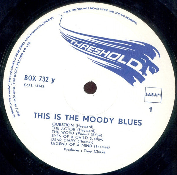 The Moody Blues : This Is The Moody Blues (2xLP, Comp)