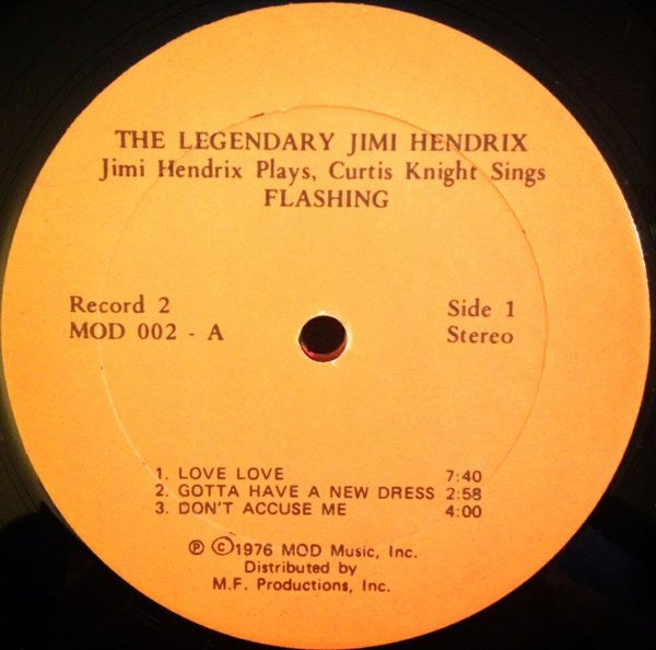 Jimi Hendrix & Curtis Knight : Get That Feeling / Flashing (2xLP, Comp)