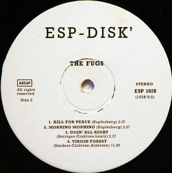 The Fugs : The Fugs (LP, Album, RE)