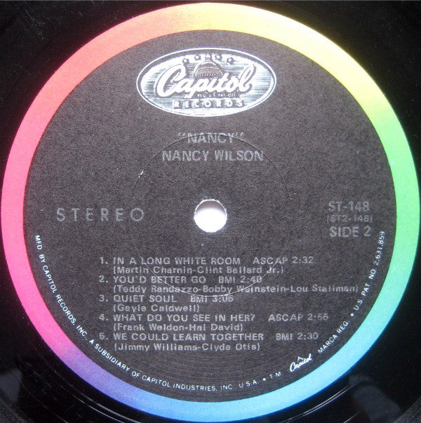 Nancy Wilson : Nancy (LP, Album)