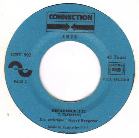 Iris (19) : Chrysalide (7", Single)