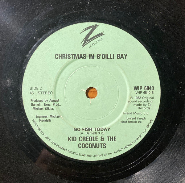 Kid Creole And The Coconuts : Dear Addy (7", Single)