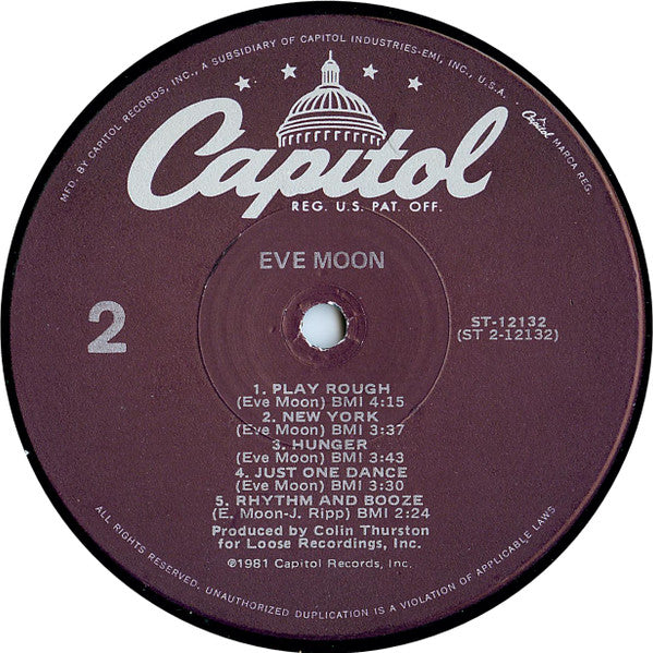 Eve Moon : Eve Moon (LP, Album)
