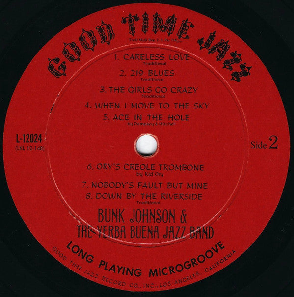 Bunk Johnson / Lu Watters : Bunk & Lu (LP, Comp)