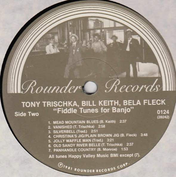 Tony Trischka, Bill Keith & Béla Fleck : Fiddle Tunes For Banjo (LP, Album)