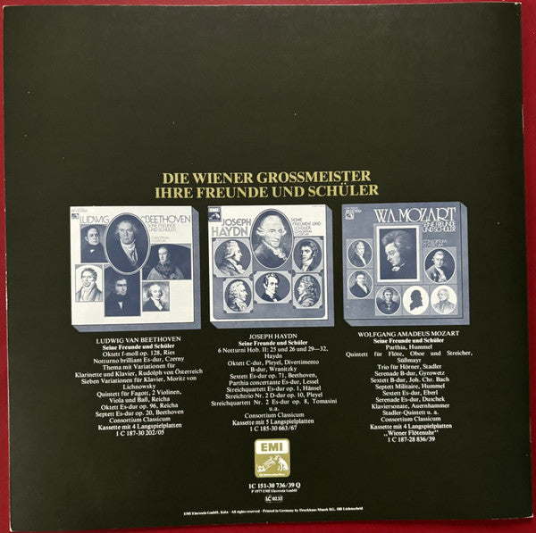 Consortium Classicum : Franz Schubert Und Seine Freunde (4xLP, Album, Box)