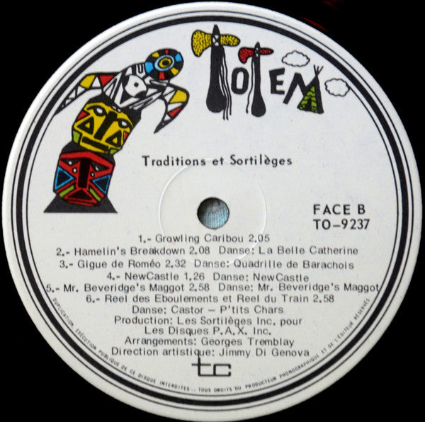 Les Sortilèges : Traditions Et Sortilèges (LP, Album)