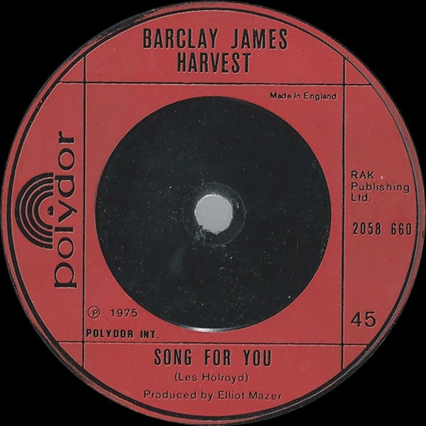 Barclay James Harvest : Titles (7", Single)