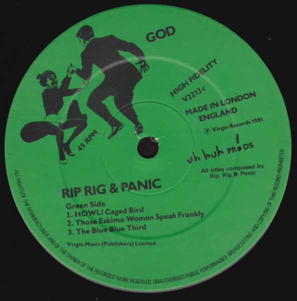 Rip Rig & Panic : God (2x12", Album)
