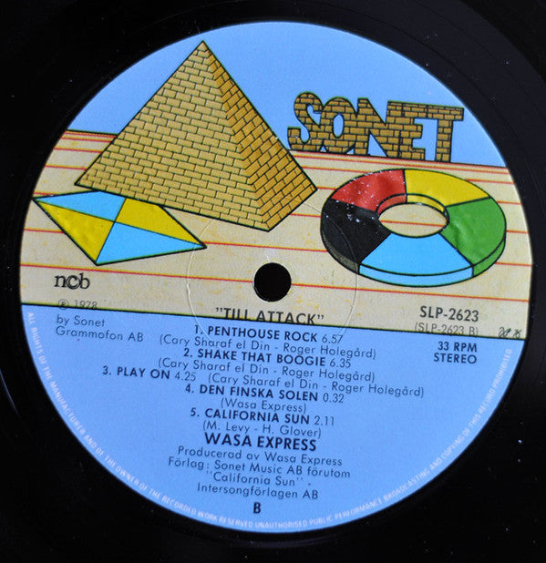 Wasa Express : Till Attack (LP, Album)