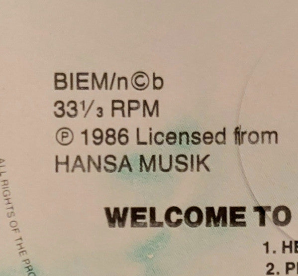 C.C. Catch : Welcome To The Heartbreak Hotel (LP, Album)