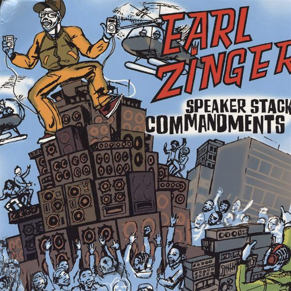 Earl Zinger : Speaker Stack Commandments (2xLP, Album)