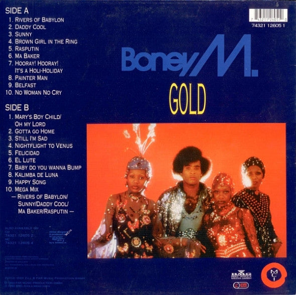 Boney M. : Gold (LP, Comp)
