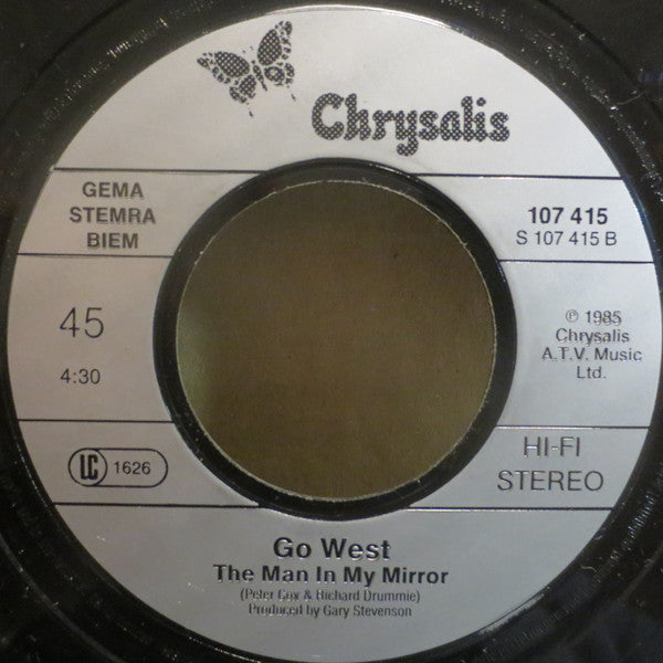 Go West : Call Me (7", Single)