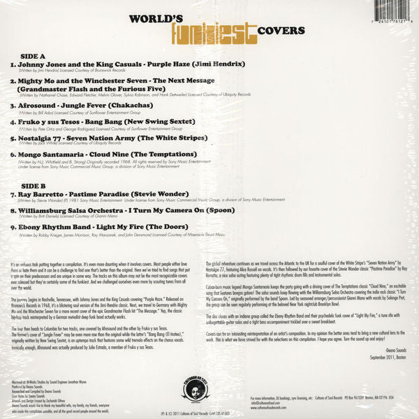 Various : World's Funkiest Covers (LP, Comp)