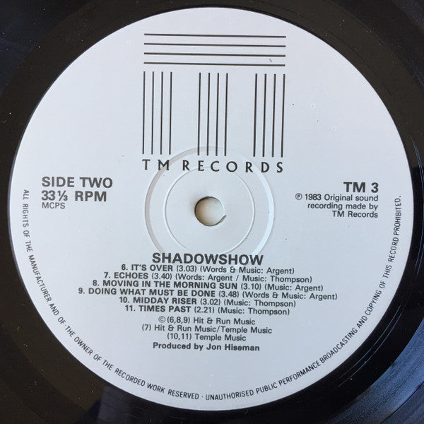 Shadowshow : Shadowshow (LP, Album)