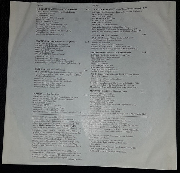 Dave Grusin : Collection (LP, Comp, DMM)