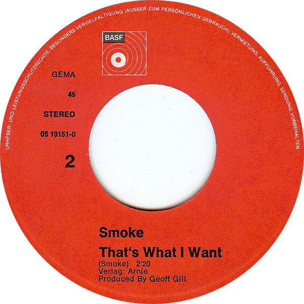 The Smoke : Sugar Man (7", Single)