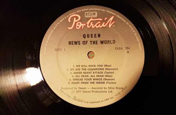 Queen : News Of The World (LP, Album, Gat)