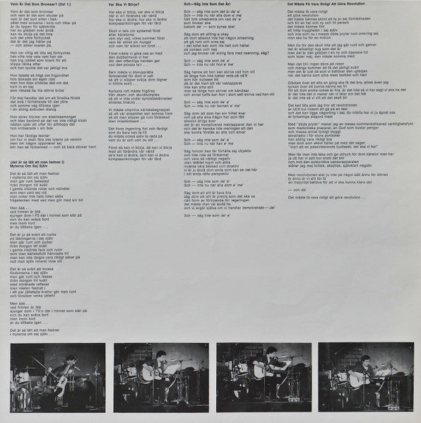 Robert Broberg : Vem Är Det Som Bromsar & Vem Är Det Som Skjuter På & Vem Är Det Som Sitter I Baksätet Med Armarna I Kors Och Tittar På? (LP)