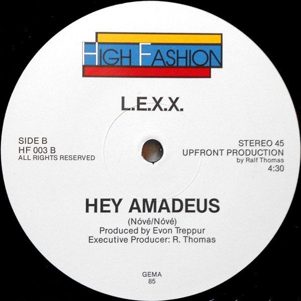 L.E.X.X. : The Real Amadeus (12")