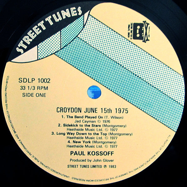 Paul Kossoff : Croydon June 15th 1975 (2xLP, Album)