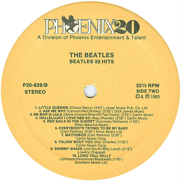 The Beatles : 20 Hits (LP, Comp)
