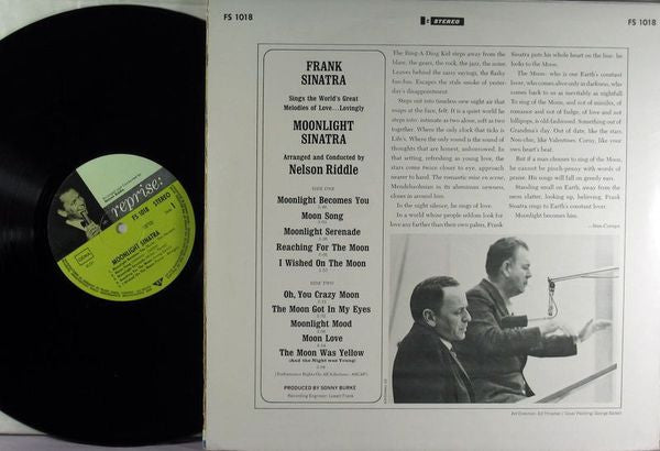 Frank Sinatra : Moonlight Sinatra (LP, Album)