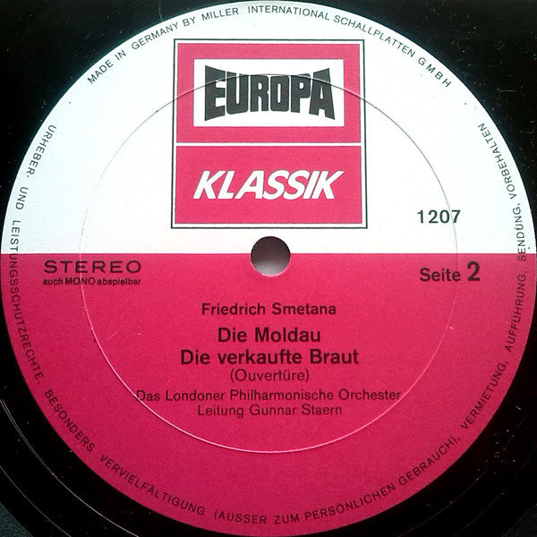 Wolfgang Amadeus Mozart / Bedřich Smetana : Eine Kleine Nachtmusik / Die Moldau • Die Verkaufte Braut (LP, Comp)
