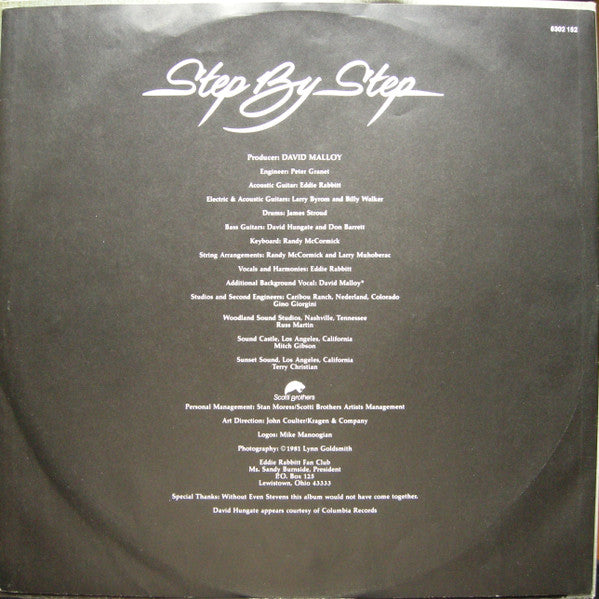 Eddie Rabbitt : Step By Step (LP, Album)