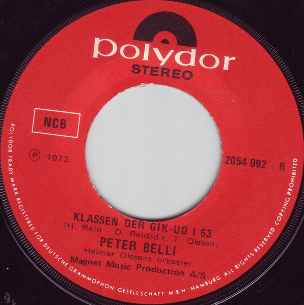 Peter Belli : Peter Belli & Søn (7")