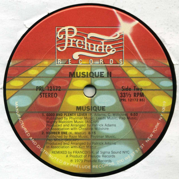 Musique : Musique II (LP, Album)