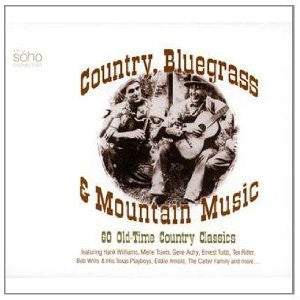Various : Country, Bluegrass & Mountain Music (3xCD, Comp + Box)
