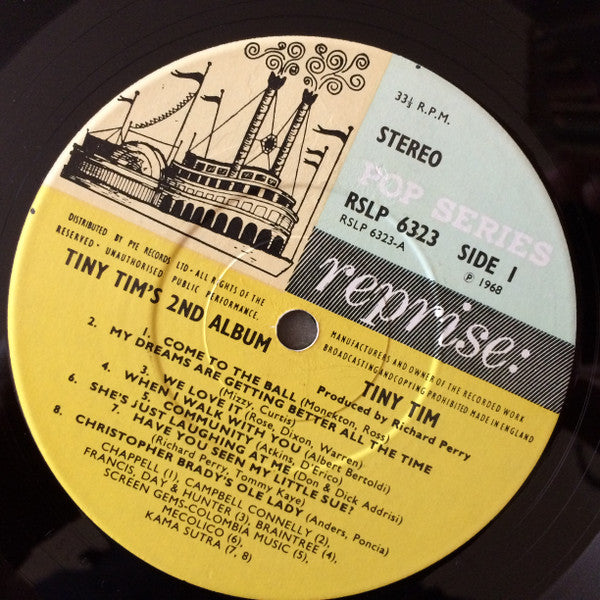 Tiny Tim : Tiny Tim's 2nd Album (LP, Album)