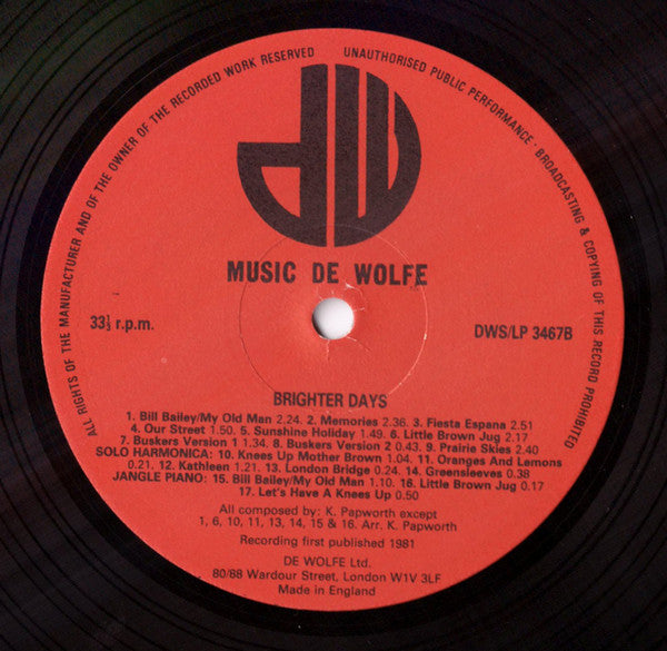 Patchwork (7) : Brighter Days (LP)