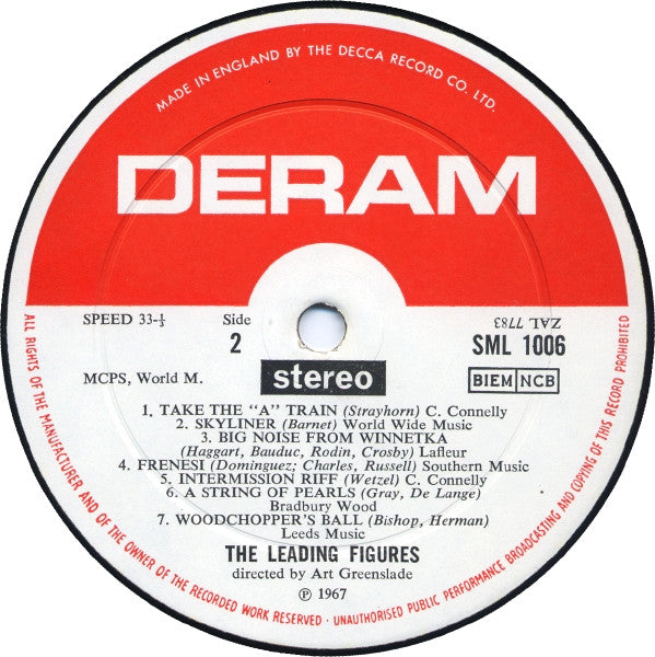 The Leading Figures : Oscillation 67! (LP, Album)