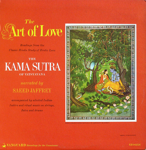 Saeed Jaffrey : The Art Of Love (Readings From The Classic Hindu Study Of Erotic Love The Karma Sutra Of Vatsyayana) (LP)