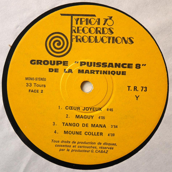 Puissance 8 : Auto-Choc (LP, Album)