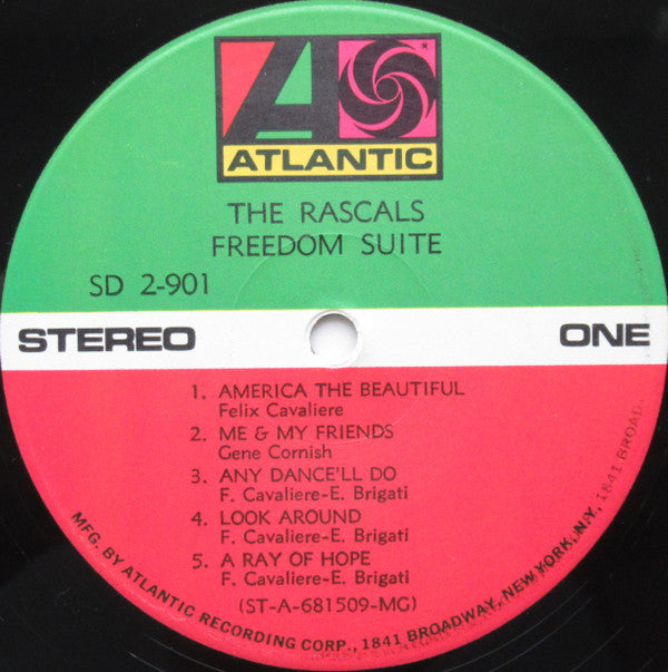 The Rascals : Freedom Suite (2xLP, Album, MG )