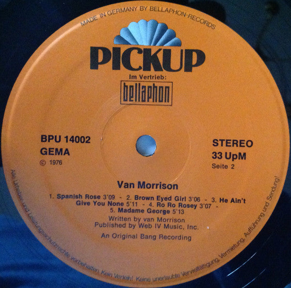Van Morrison : Van Morrison (LP, Comp)