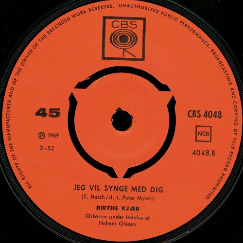 Birthe Kjær : Cæsar & Cleopatra (7")